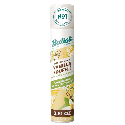 Batiste Shampoo Sec Vanilla Soufflé 168g, vue de face