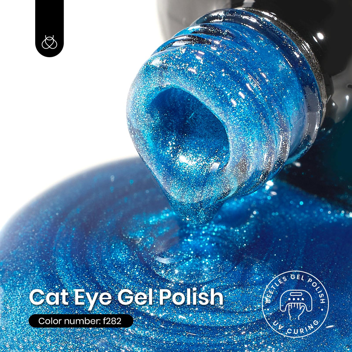 Bâton magnétique pour effets Cat Eye avec vernis Beetles