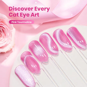 Bâton magnétique utilisé avec le vernis gel rose Cat Eye