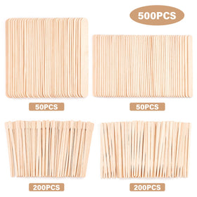 Bâtonnets en bois EWVVSS petit modèle pour épilation