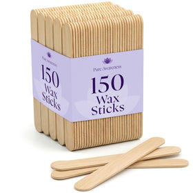 Bâtonnets en bois PURE AWARENESS pour épilation, pack de 150