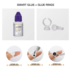 Bâtons jetables pour application de cils dans le kit
