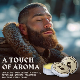 Baume à barbe Striking Viking 160g avec accessoires de rasage