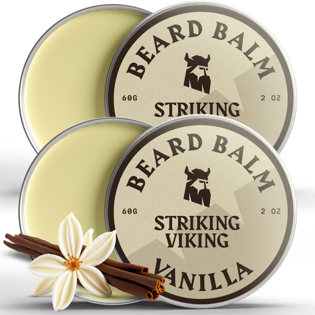 Baume à barbe Striking Viking 160g vue de face
