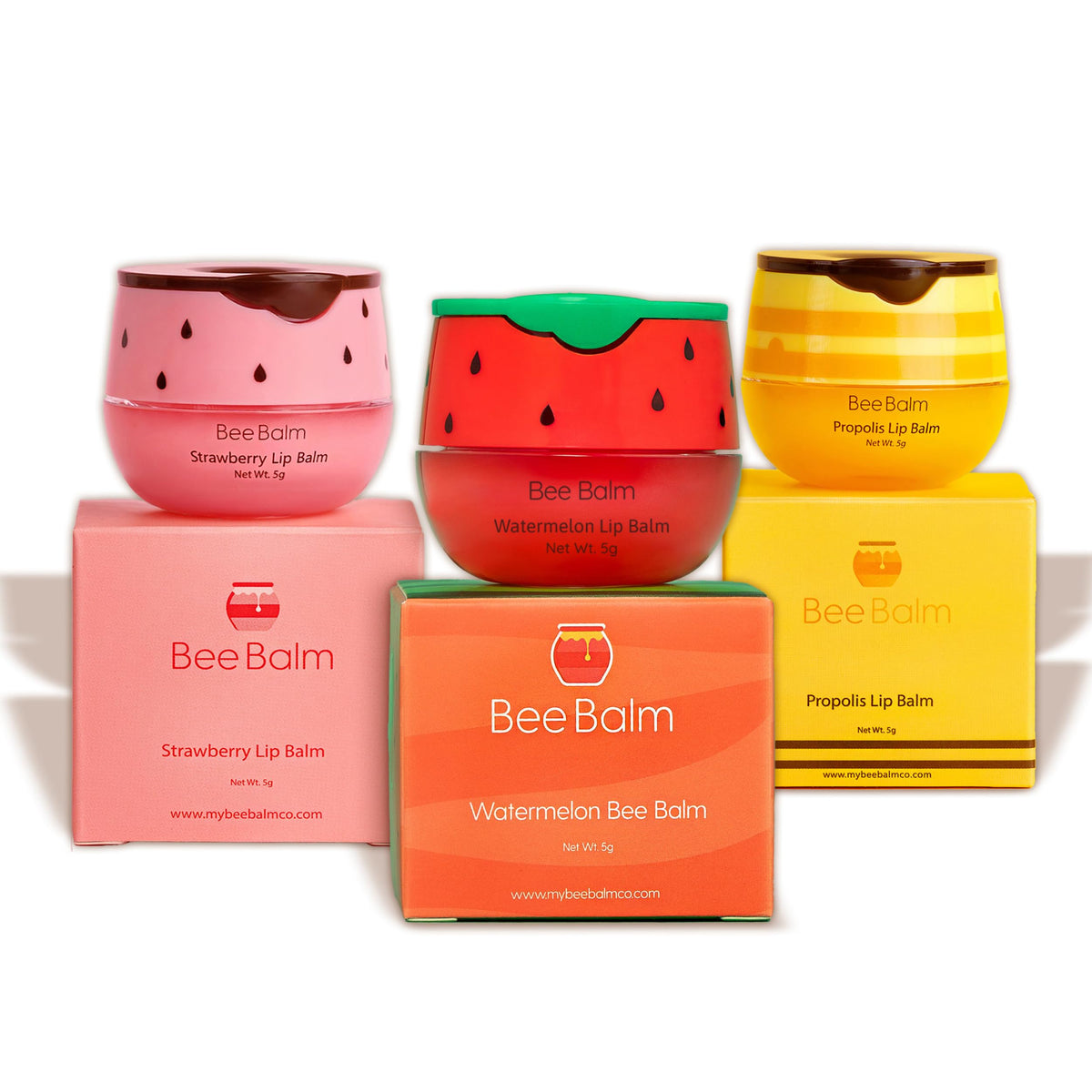 Baume à lèvres Bee Balm pot 9g vue de face
