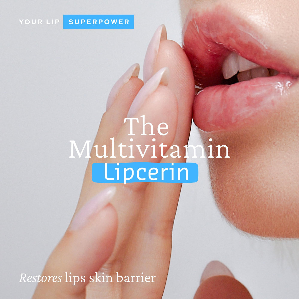 Baume à lèvres belif Lipcerin 41g, texture crémeuse sur échantillon