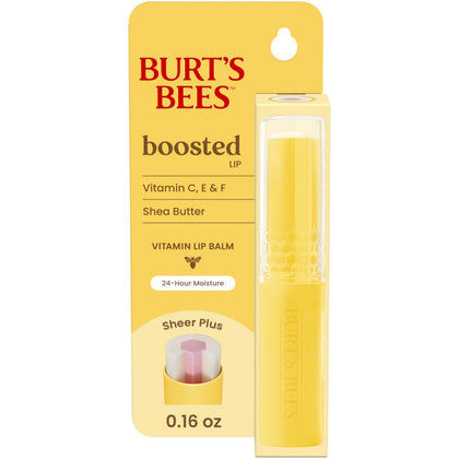 Baume à lèvres Burt's Bees 18g vue avant avec emballage recyclable