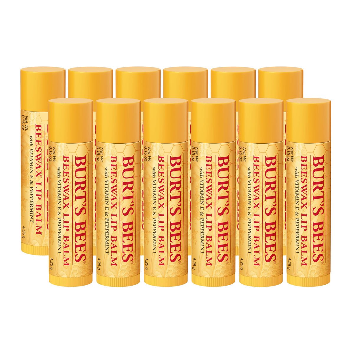 Baume à Lèvres Burt's Bees Original Beeswax 4,25 g tube avant