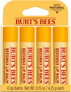 Baume à lèvres Burt's Bees pack de 4, vue avant