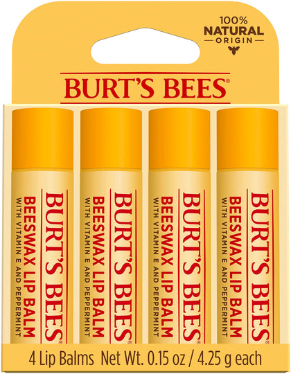 Baume à lèvres Burt's Bees pack de 4, vue avant