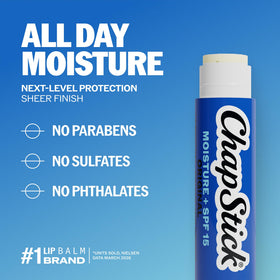 Baume à lèvres ChapStick avec protection hydratante
