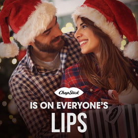 Baume à Lèvres ChapStick Candy Cane ouvert avec applicateur