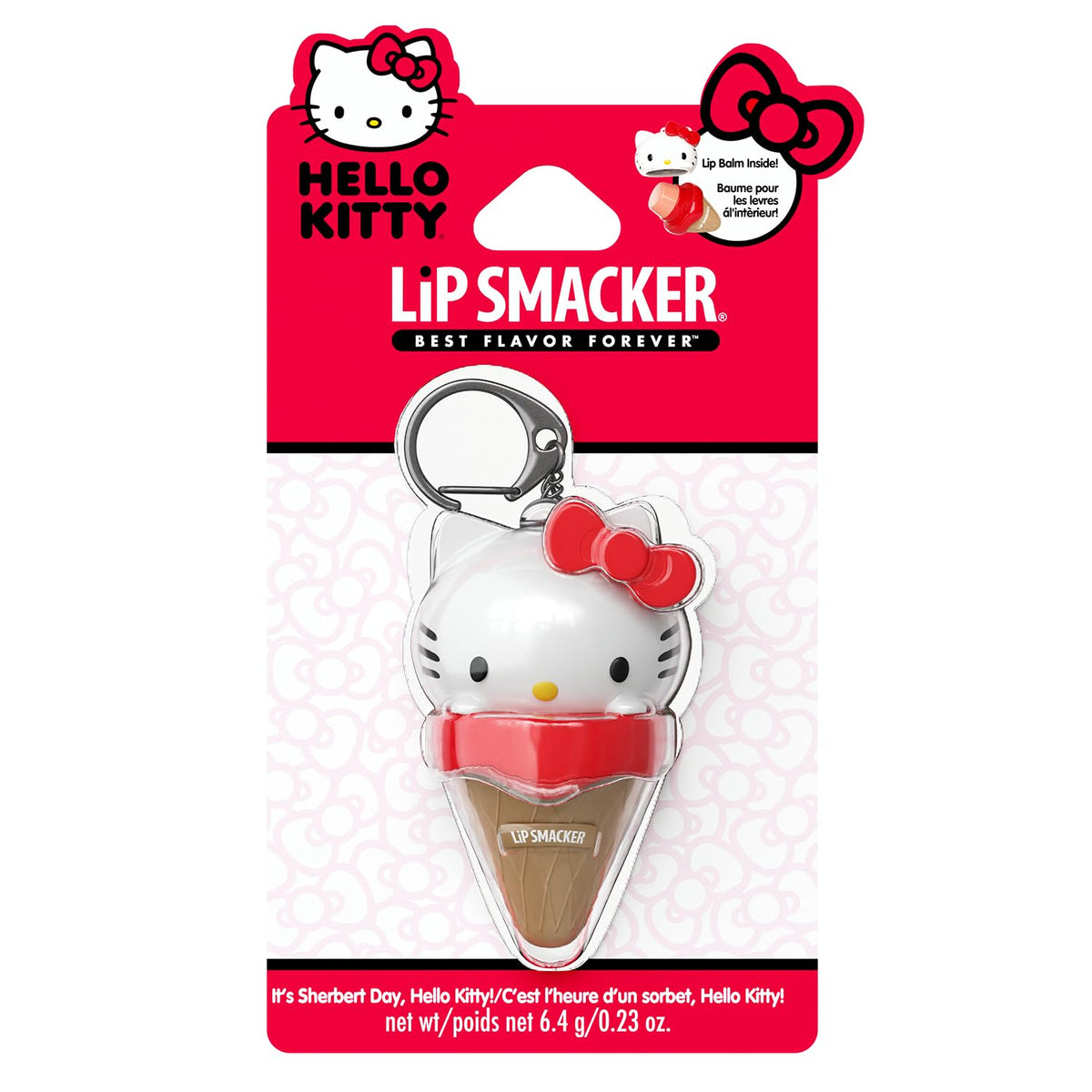 Baume à lèvres Hello Kitty en forme de cornet de glace