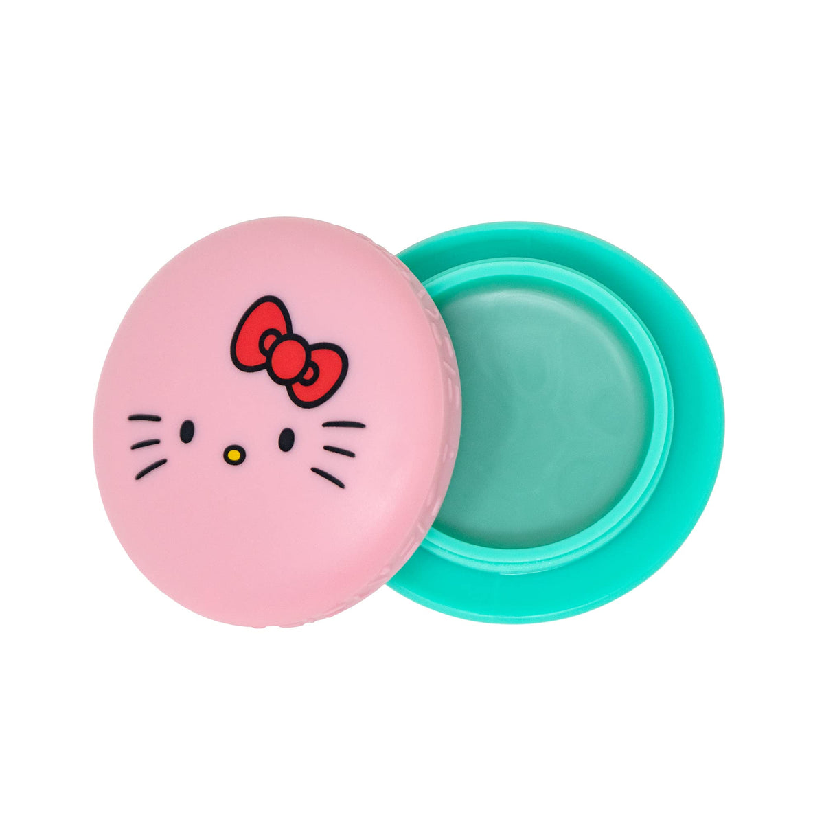 Baume à lèvres Hello Kitty® Macaron ouvert, texture visible