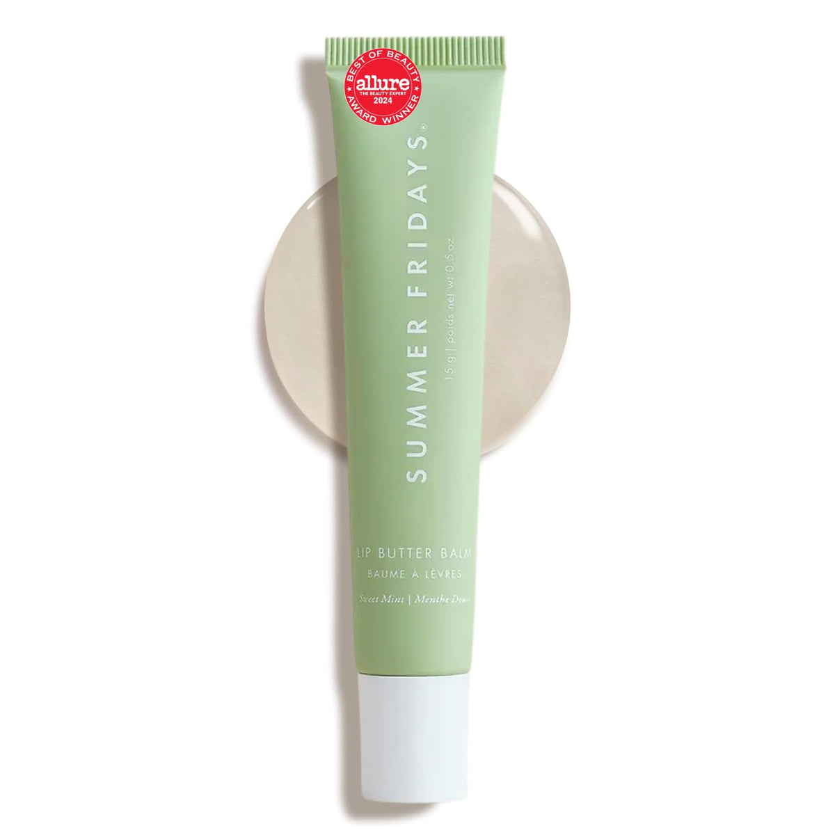 Baume à lèvres hydratant Summer Fridays 20g en tube, menthe douce