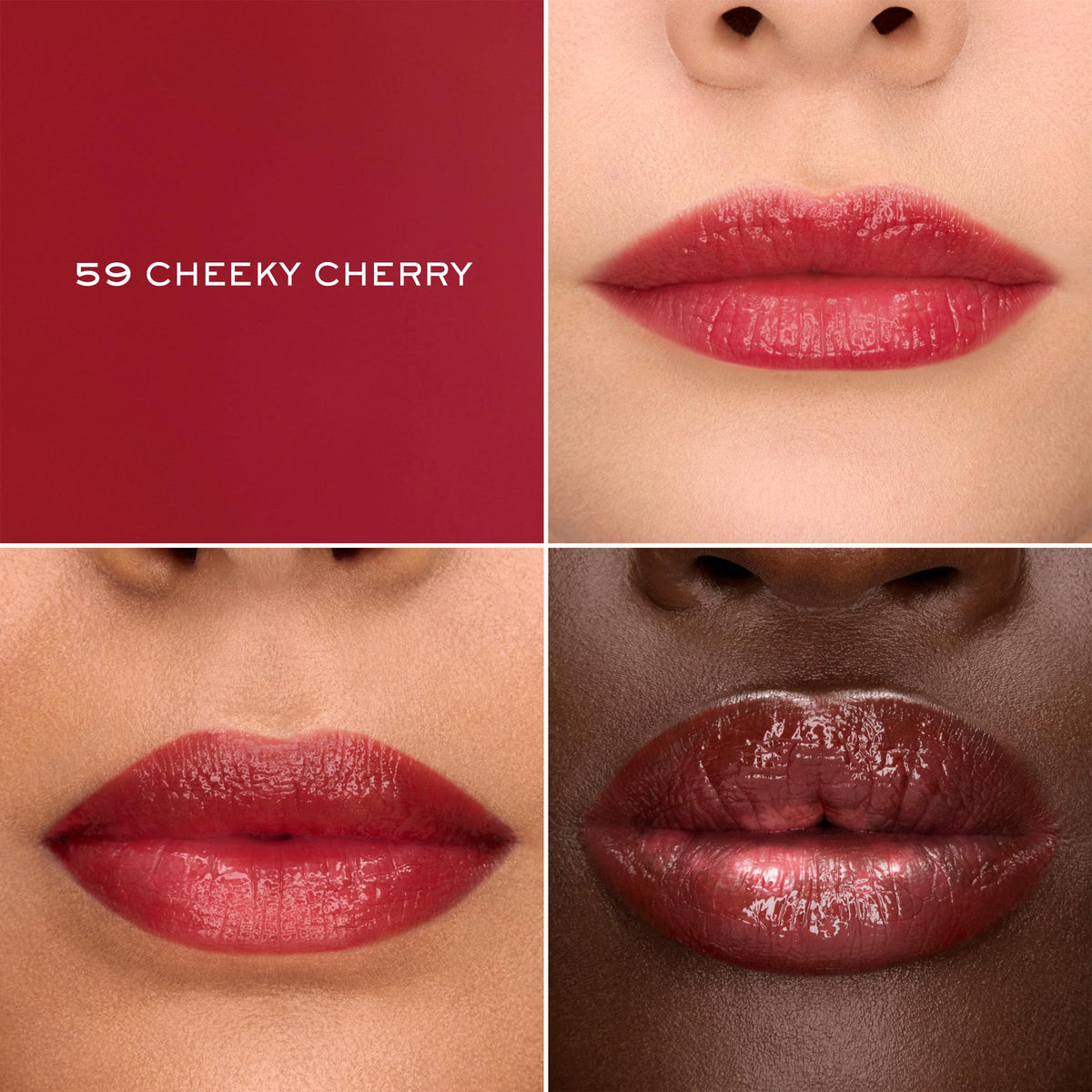 Baume à lèvres Lancôme Lip Idôle ouvert montrant la texture