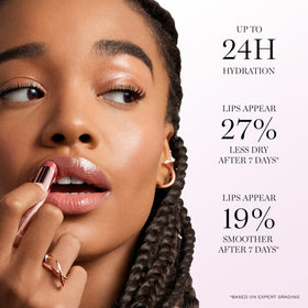 Baume à lèvres Lancôme Lip Idôle sur fond neutre