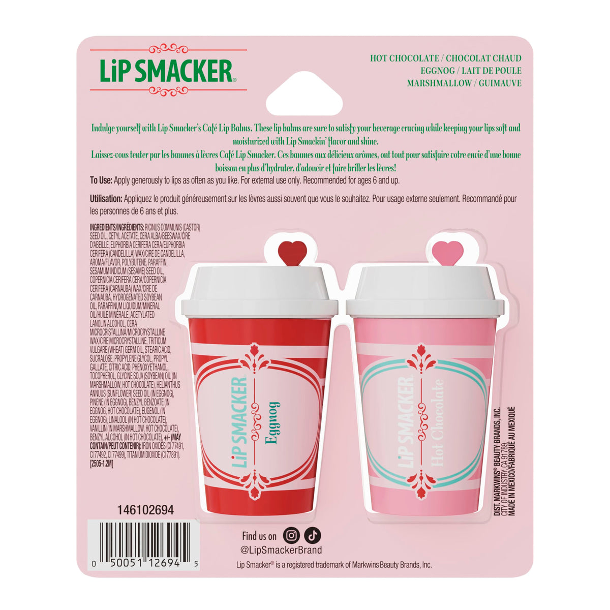 Baume à lèvres Lip Smacker au goût de marron glacé
