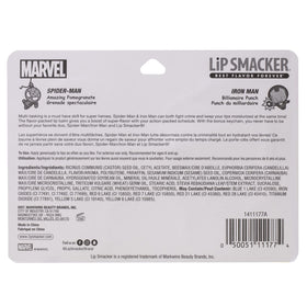 Baume à lèvres Lip Smacker avec un fond coloré