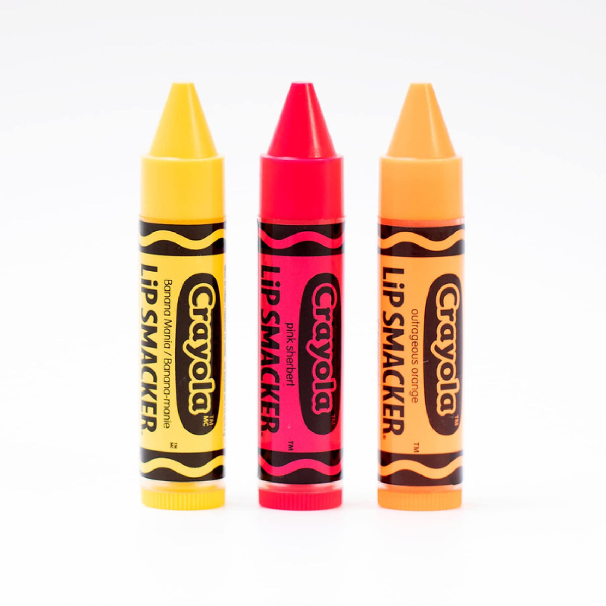 Baume à lèvres Lip Smacker saveur Banane Mania en couleur jaune