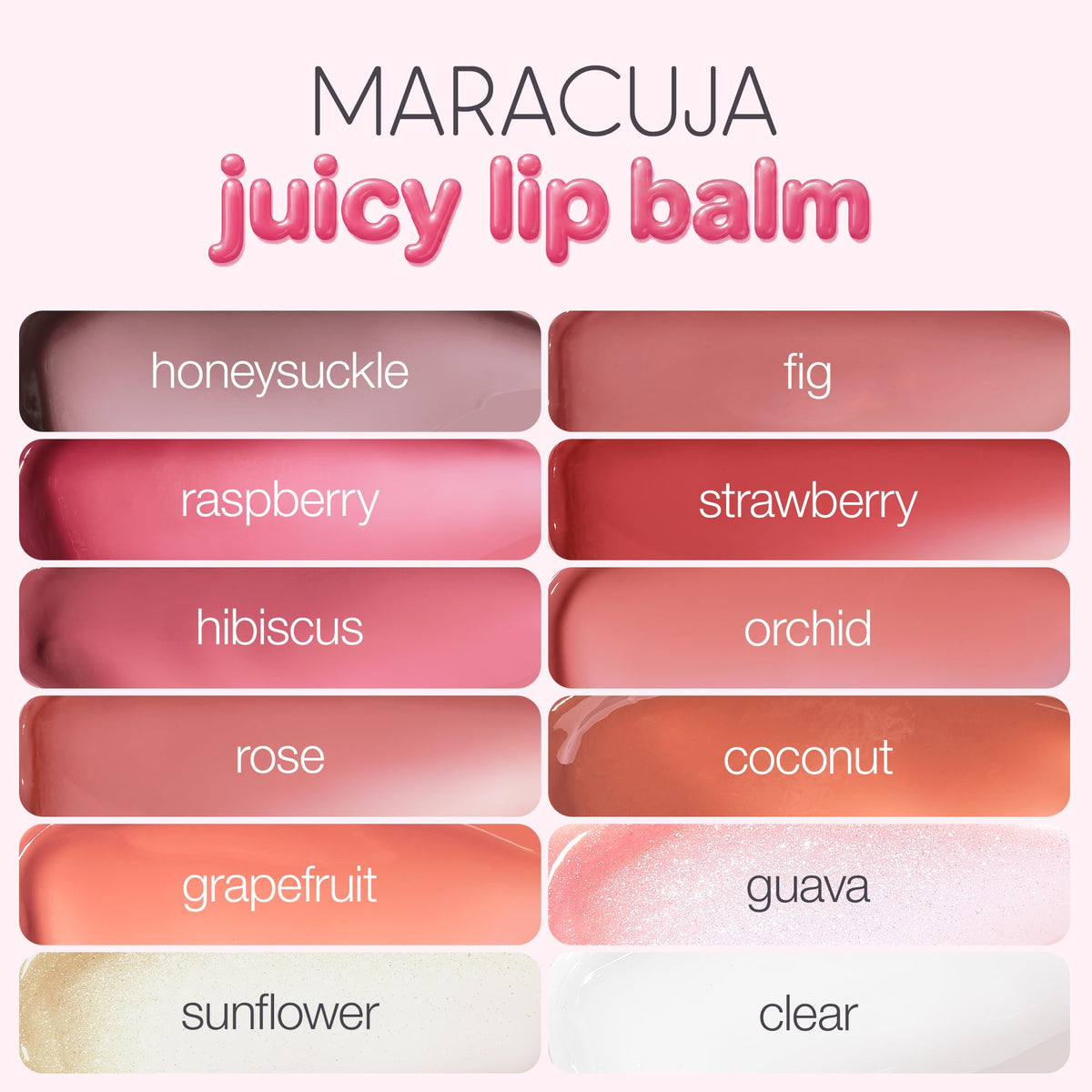 Baume à lèvres maracuja de tarte avec effets avant/après