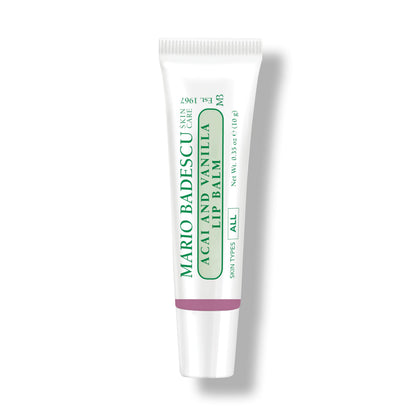 Baume à lèvres Mario Badescu Acai et Vanille 9g face avant