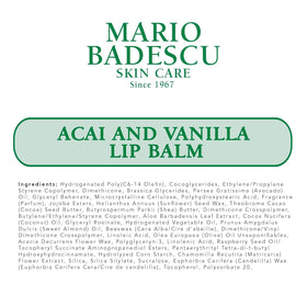 Baume à Lèvres Mario Badescu avec vue rapprochée du tube