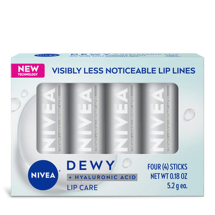 Baume à lèvres NIVEA Dewy au acide hyaluronique, tube avant