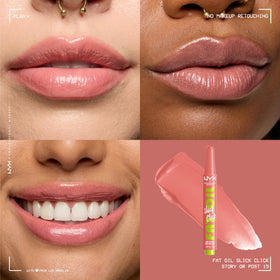 Baume à Lèvres NYX démontrant la texture crémeuse