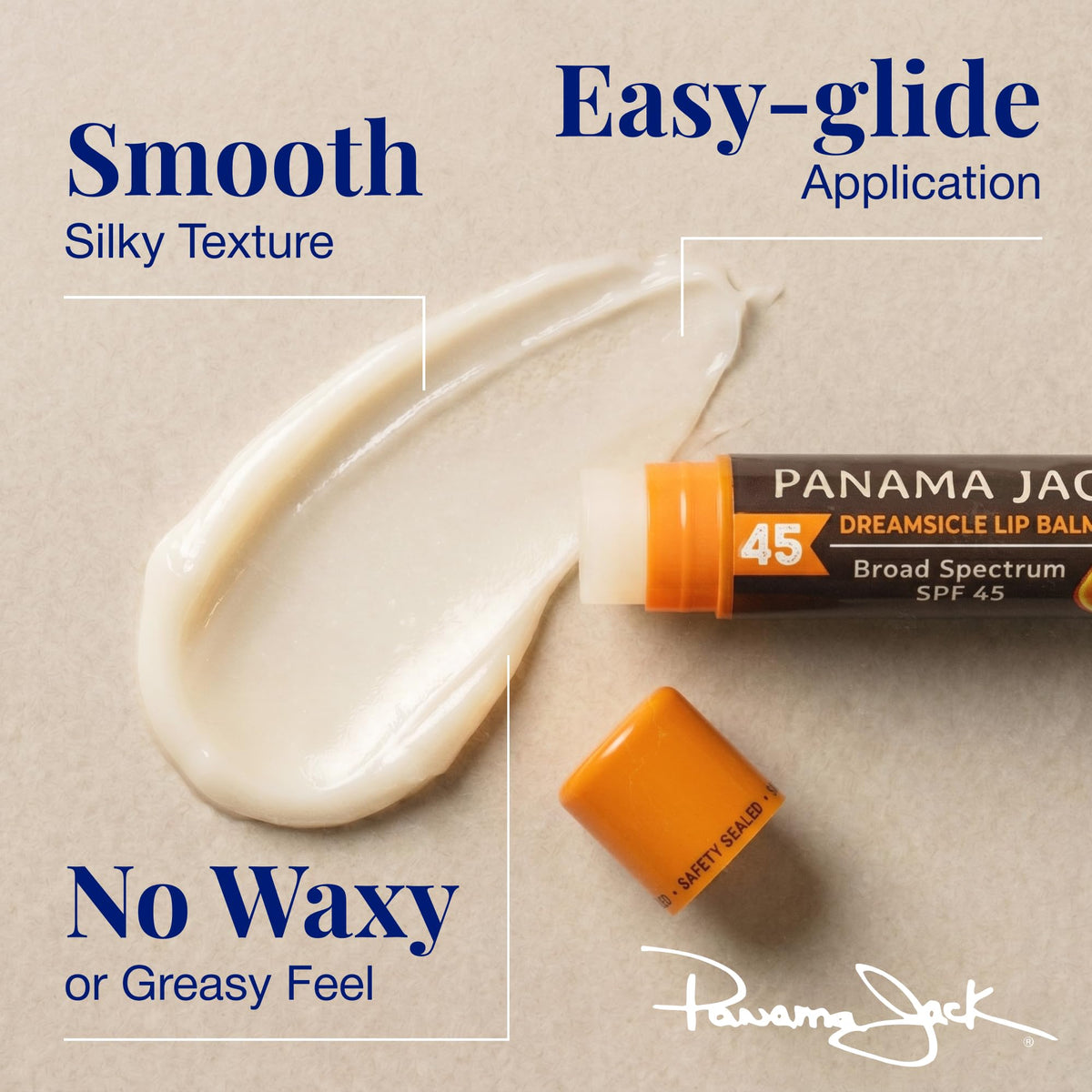 Baume à Lèvres Panama Jack SPF 45 saveur Tropical avant