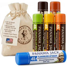 Baume à Lèvres Solaire Panama Jack SPF 45 pack de 6 unités