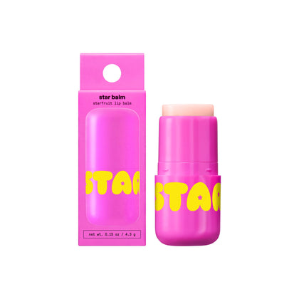 Baume à Lèvres Starface Star Balm® vue avant avec emballage