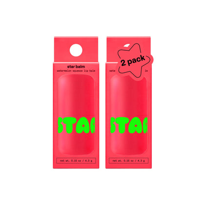 Baume à Lèvres Starface Star Balm Watermelon Squeeze pack de 2