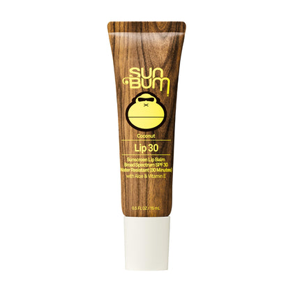 Baume à lèvres Sun Bum SPF 30 saveur coco vue de face