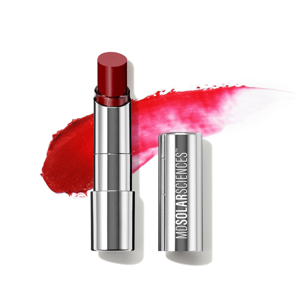Baume à Lèvres Tanné SPF 30 MDSolarSciences modèle Ruby vue de face