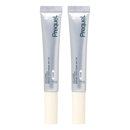 Baume à Lèvres Transparent Prequel SPF 30 Menthe vue de face