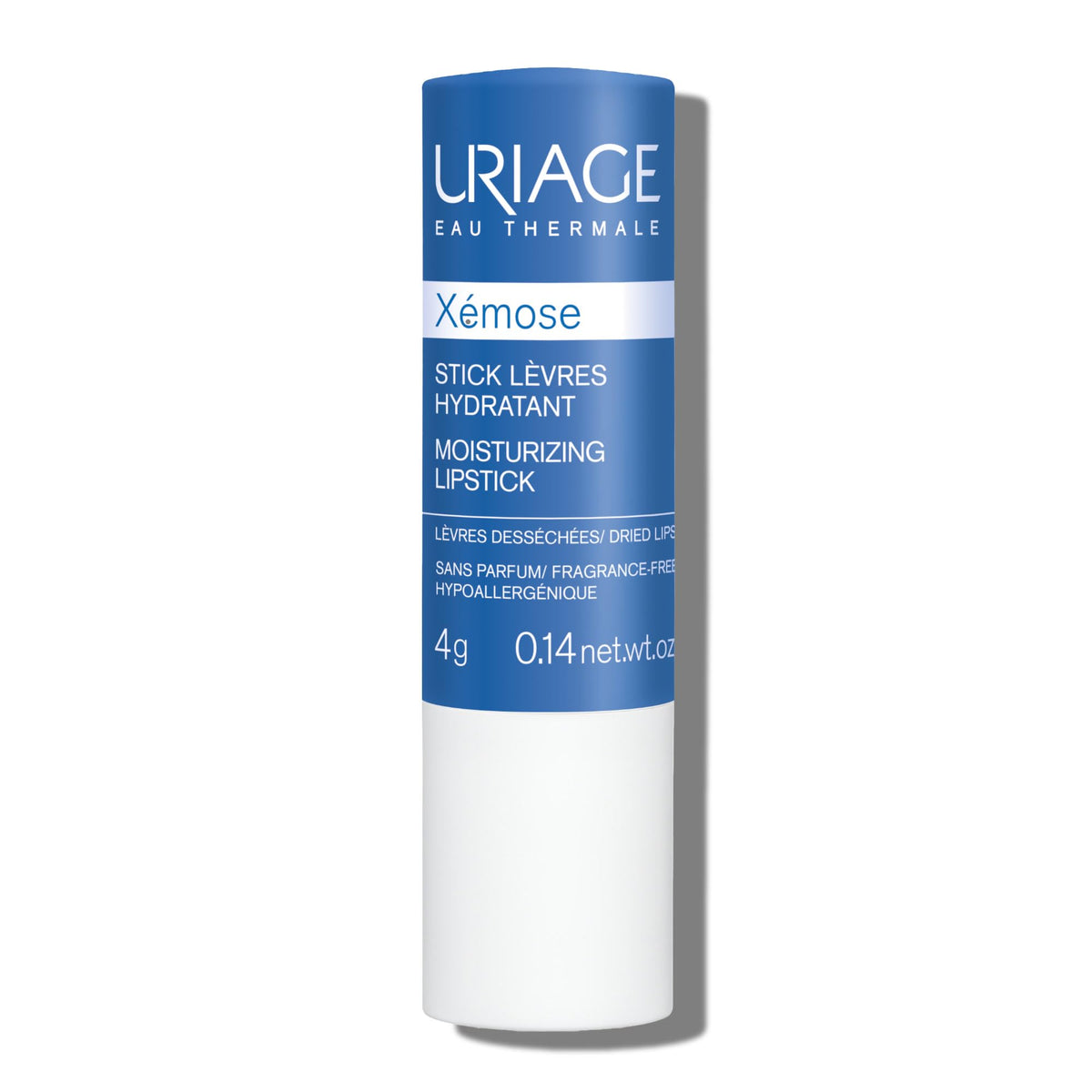 Baume à Lèvres Uriage Xémose blanc 10g, vue avant