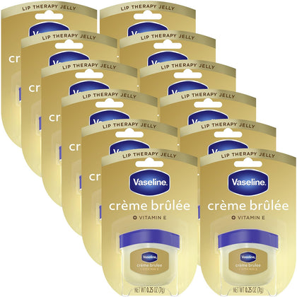 Baume à lèvres Vaseline Crème Brûlée Mini 12-Pack vue avant