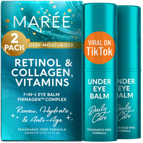 Baume contour des yeux MAREE couleur violet vue de face