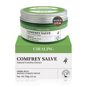 Baume de consoude Chialing 100g vue de face avec étiquette