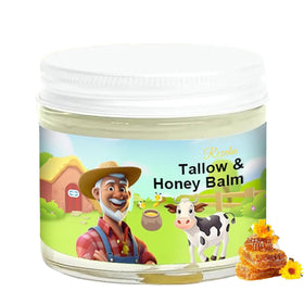 Baume de suif et miel Rezebu 82g vue de face avec étiquette