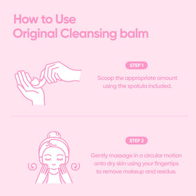 Baume démaquillant BANILA CO Clean it Zero Original avec accessoires de beauté