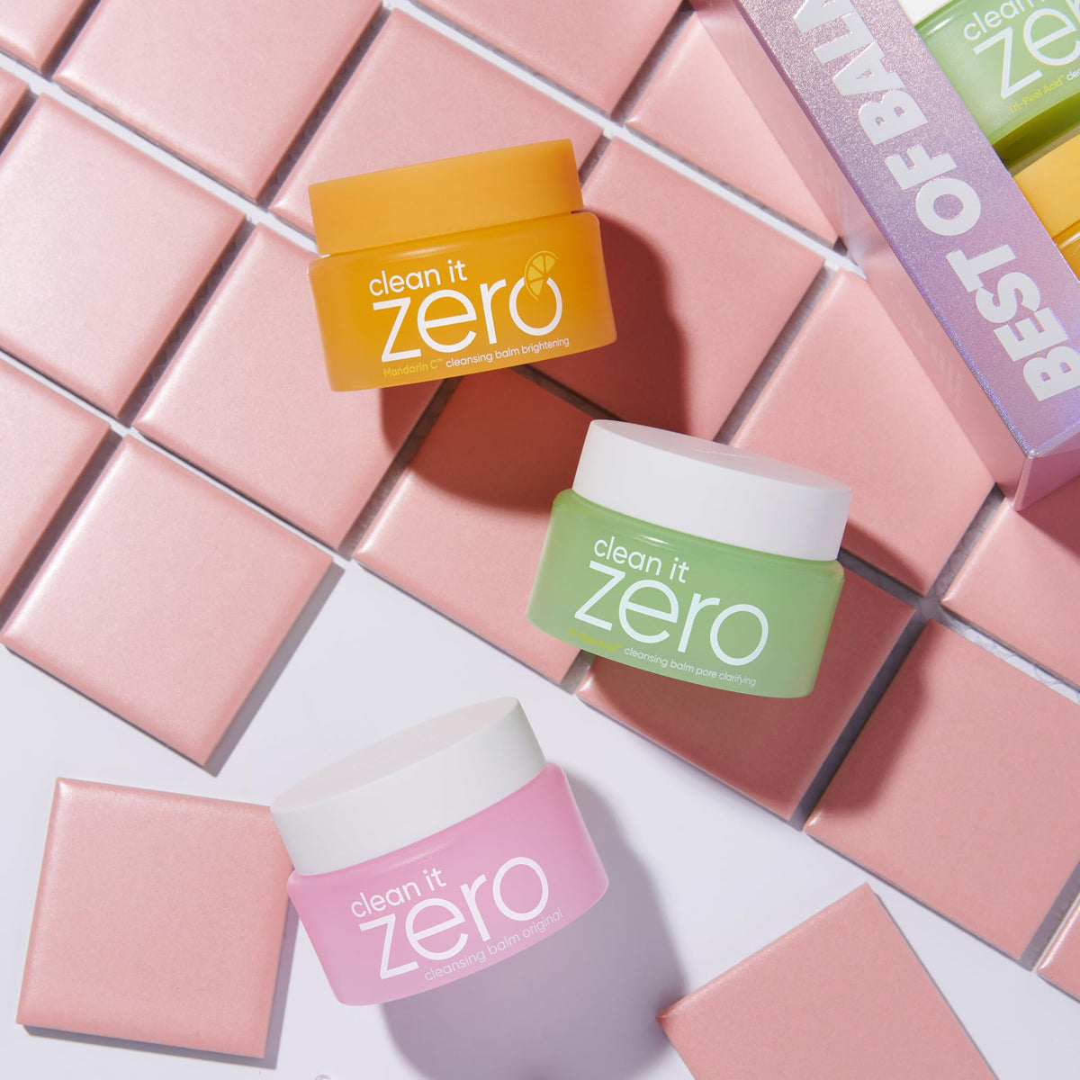 Baume démaquillant Éclaircissant BANILA CO Clean it Zero en pot