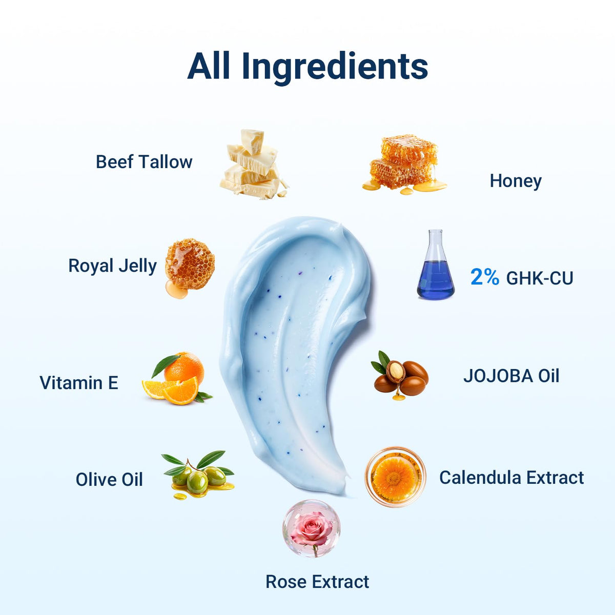 Baume Ficeco au tallow et miel 91g avec ingredients au dos