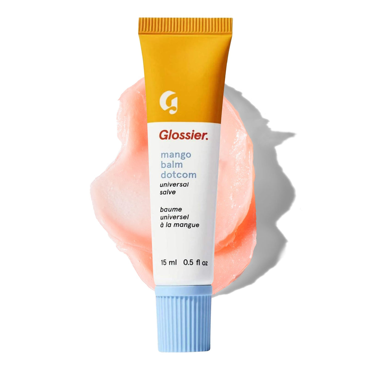 Baume Glossier Balm Dotcom teinté mangue avant vue
