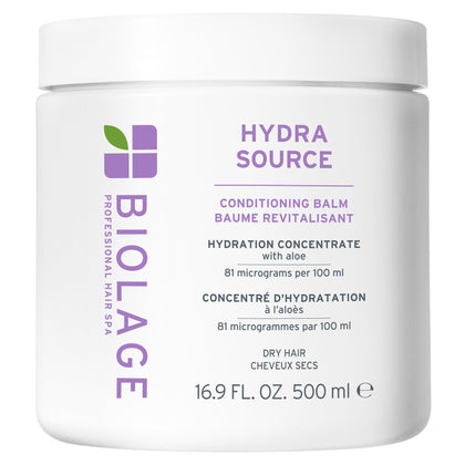 Baume Hydratant Biolage Hydra Source 553g - vue de face