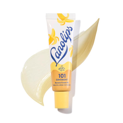 Baume Lanolips 101 en pot de 18g avec couvercle jaune