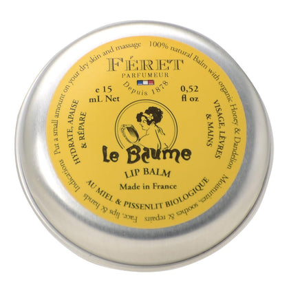 Baume multi-usage Feret Parfumeur Rose Poudré 15ml vue de face