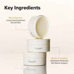Baume Nettoyant Radiance ouvert avec cuillère