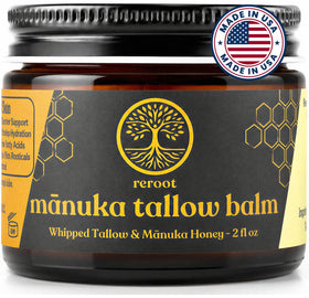 Baume Reroot Organics Manuka Tallow 159g vue de face